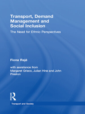 cover image of Transport, Demand Management and Social Inclusion